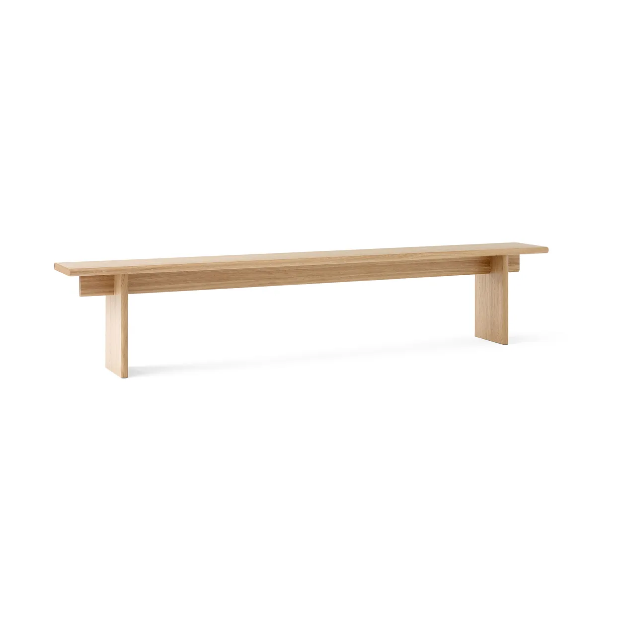 &Tradition Ita OS6 bench 230 cm Oak | Scandinavian Design | Benches | Brown
