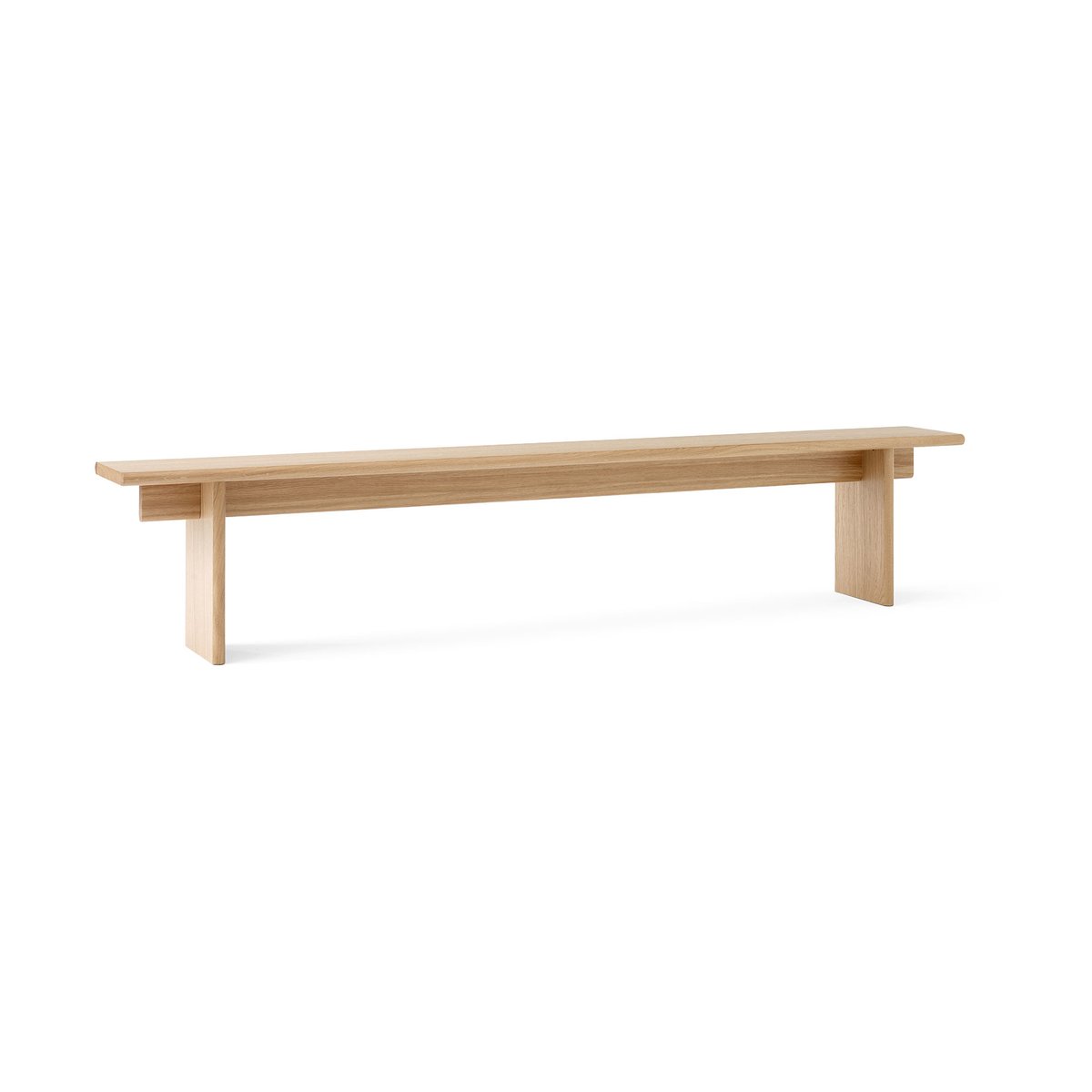 &Tradition Ita OS6 bench 230 cm Oak | Scandinavian Design | Benches | Brown