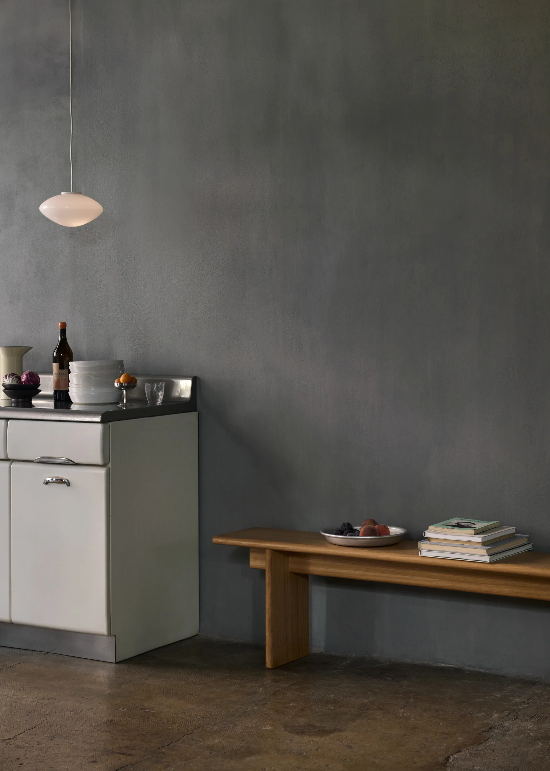 Ita OS6 bench 230 cm, Oak &Tradition