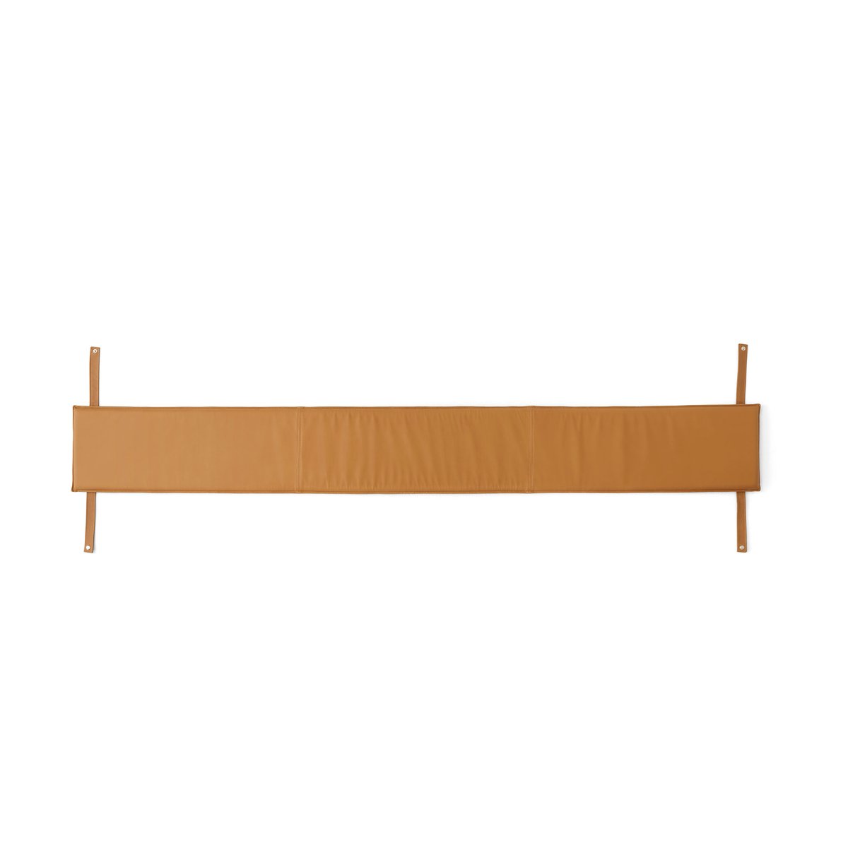 &Tradition Ita OS6 seat cushion for bench 230 cm Noble leather congnac