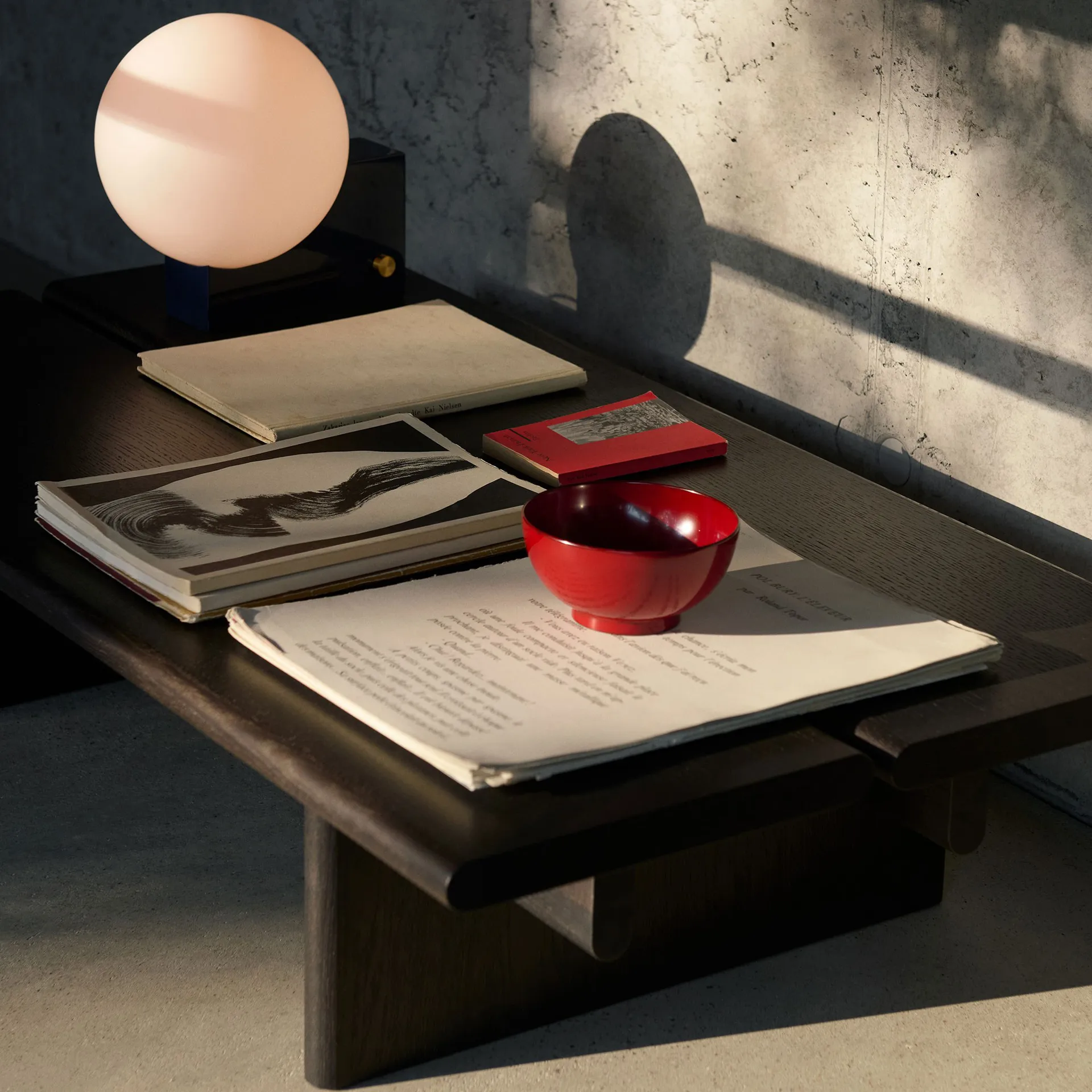 Journey SHY1 table lamp, Steel blue &Tradition