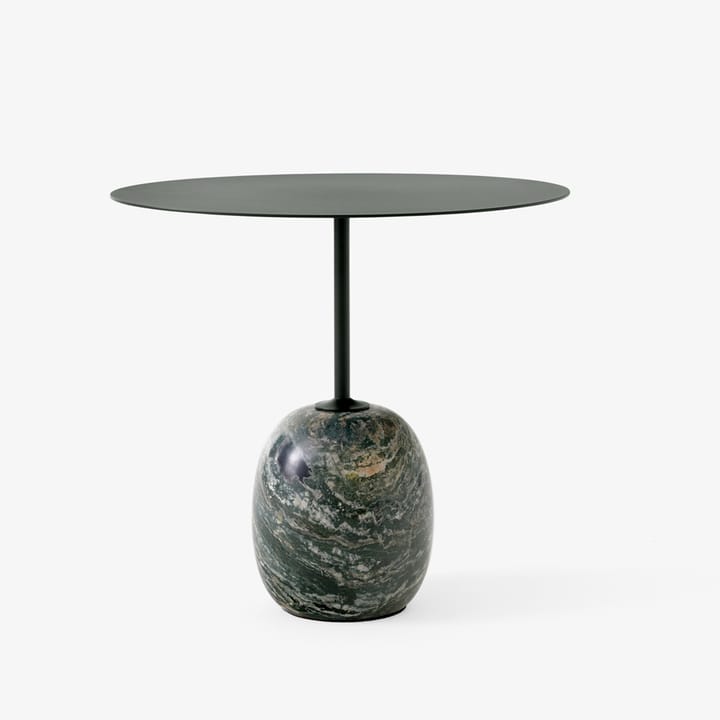 Lato LN9 side table - Deep Green-Verde Alpi Marble - &Tradition