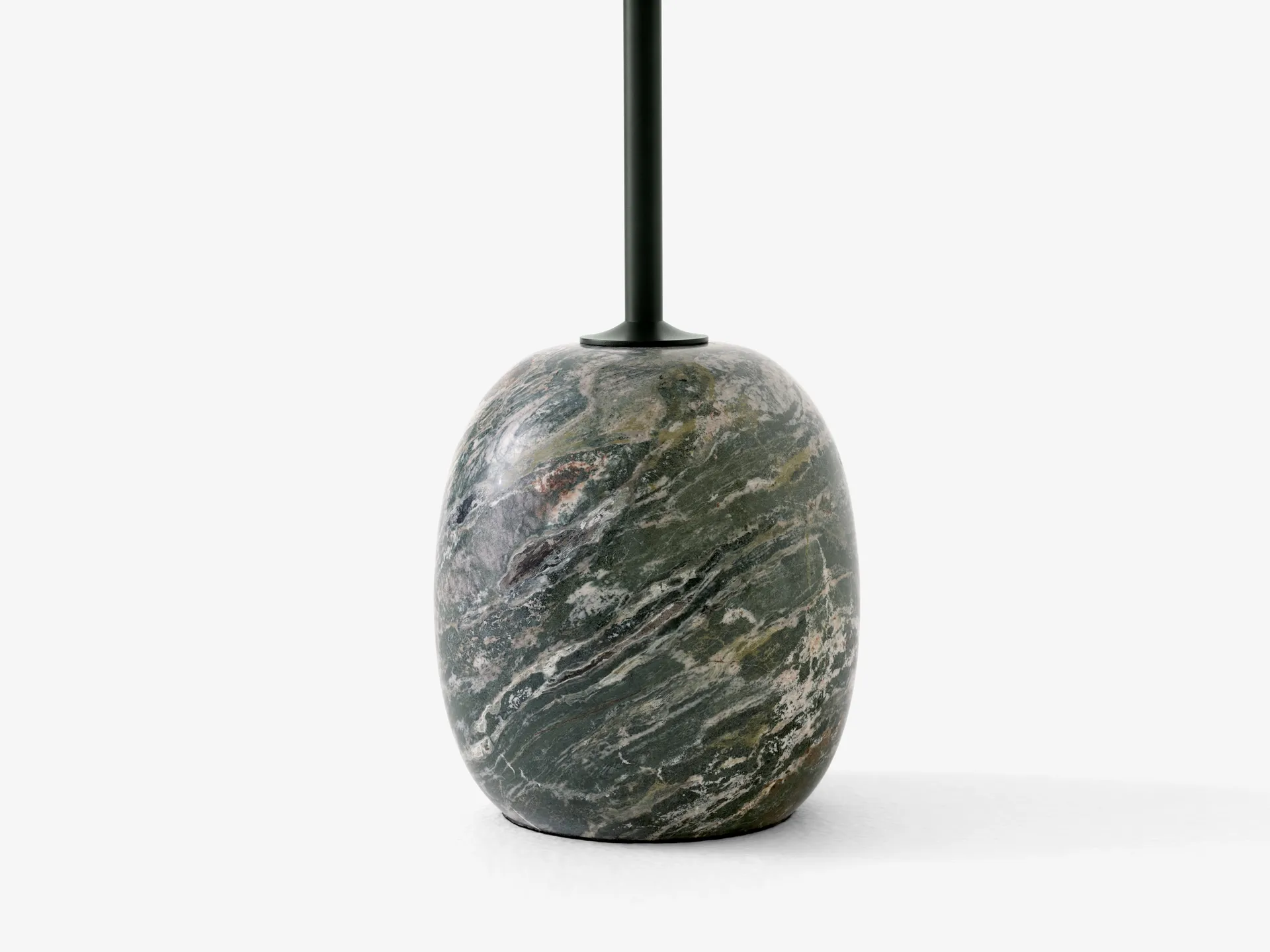Lato LN9 side table, Deep Green-Verde Alpi Marble &Tradition