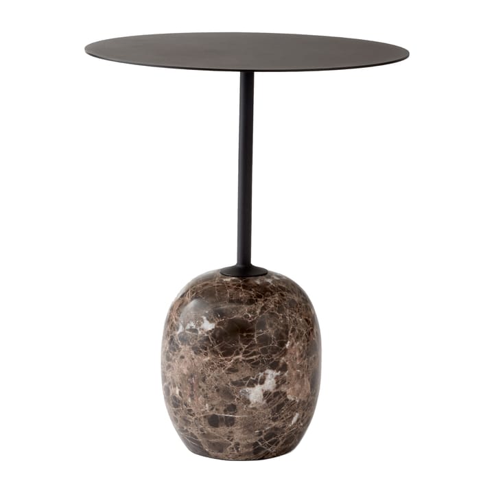 Lato side table LN8 - Black-black marble - &Tradition