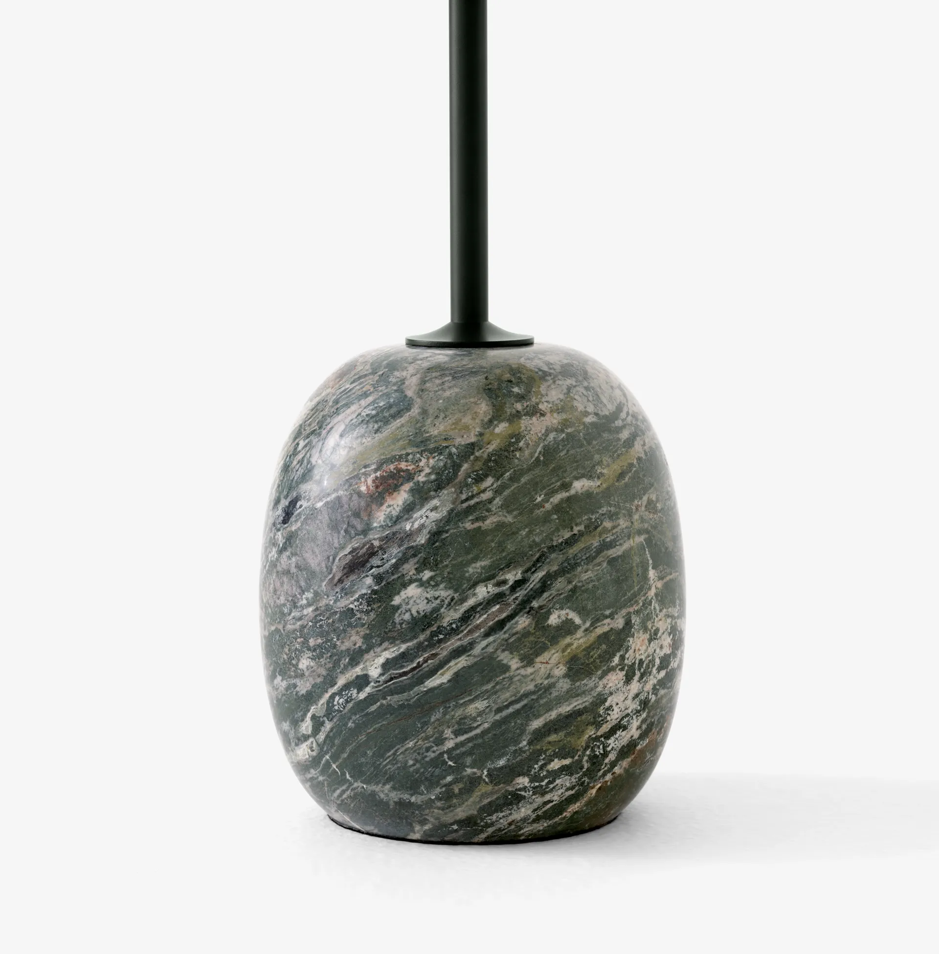 Lato side table LN8, Deep Green-Verde Alpi Marble &Tradition