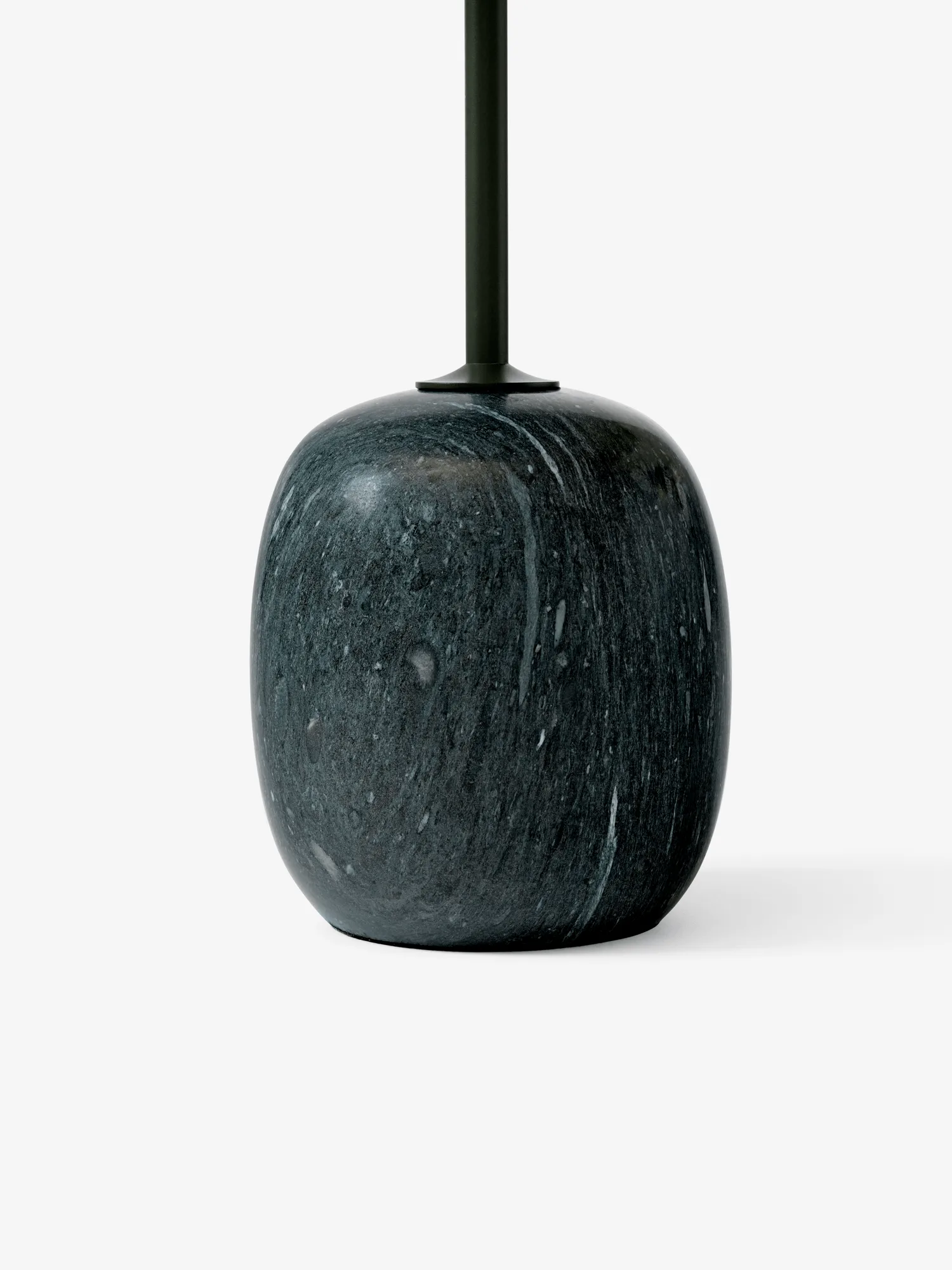 Lato side table LN8, Deep green-verde grigio, Ø40x50 cm &Tradition