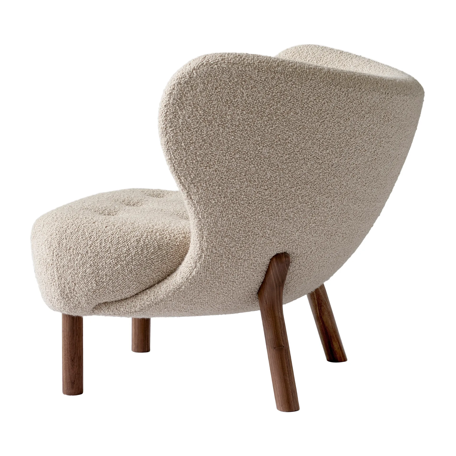 Little Petra VB1 armchair, Oiled walnut-Karakorum 003 &Tradition