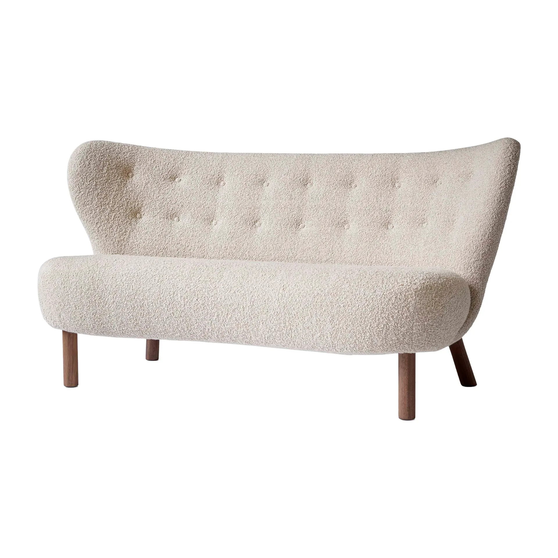Little Petra VB2 sofa, Oiled walnut-Karakorum &Tradition