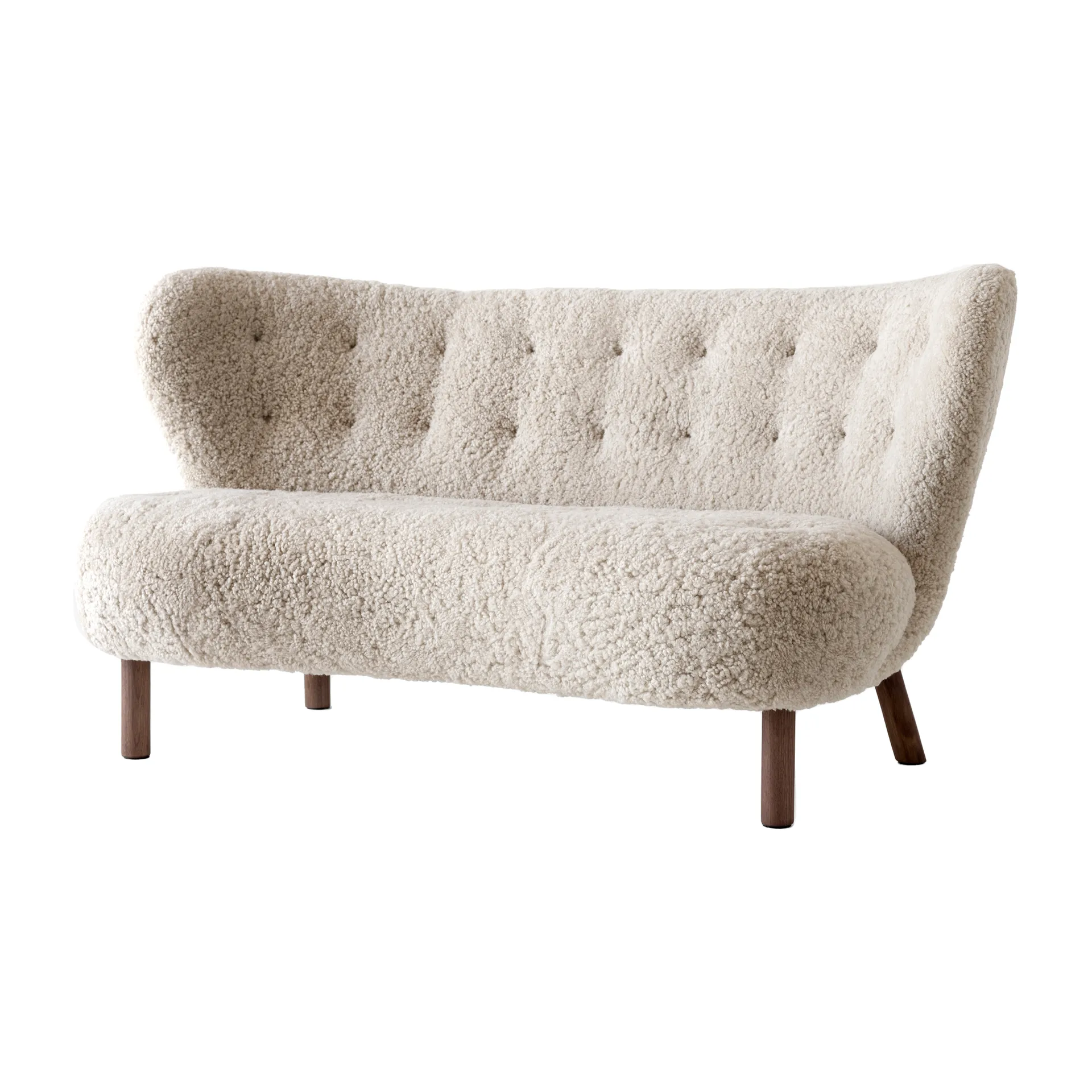 Little Petra VB2 sofa, Oiled walnut-Moonlight &Tradition