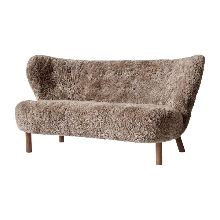 Little Petra VB2 sofa - Oiled walnut-Sahara - &Tradition