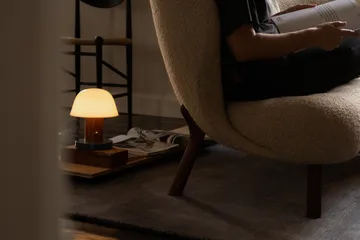 Little Petra VB2 sofa - White oiled oak-Moonlight - &Tradition