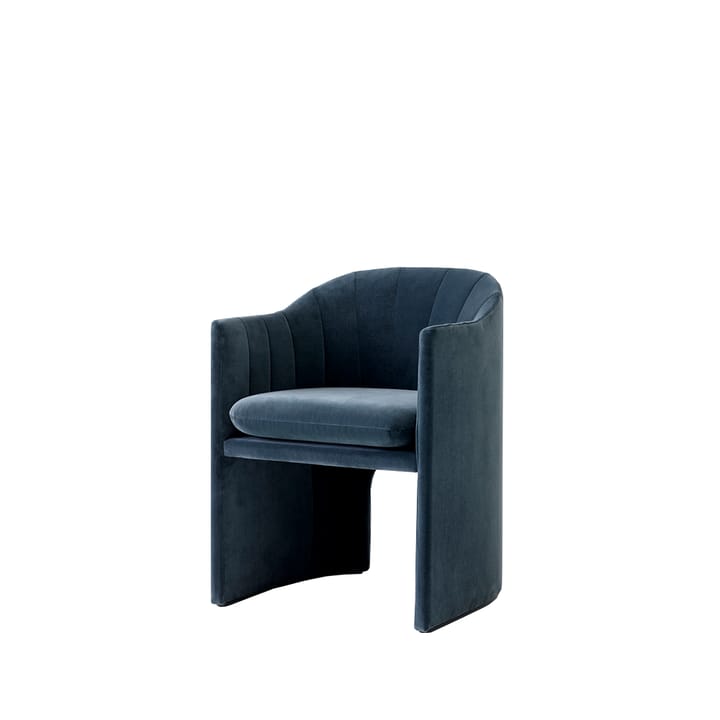 Loafer SC24 chair - Fabric velvet twilight - &Tradition