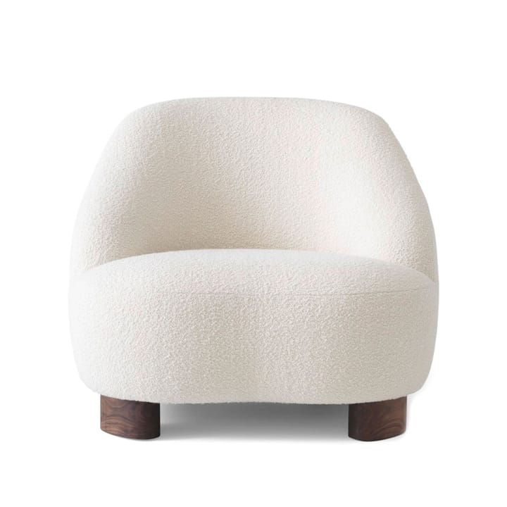 Margas LC1 armchair - Karakorum 001 white-walnut legs - &Tradition