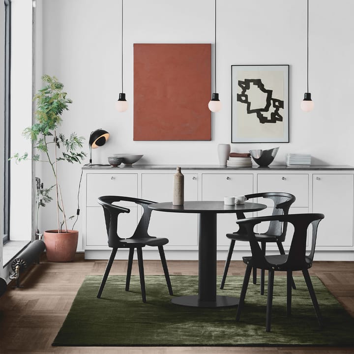 Mass Light NA5 Pendant - Black marble/white, nero marquina - &Tradition