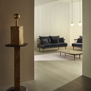Mass Light NA5 Pendant - Black marble/white, nero marquina - &Tradition