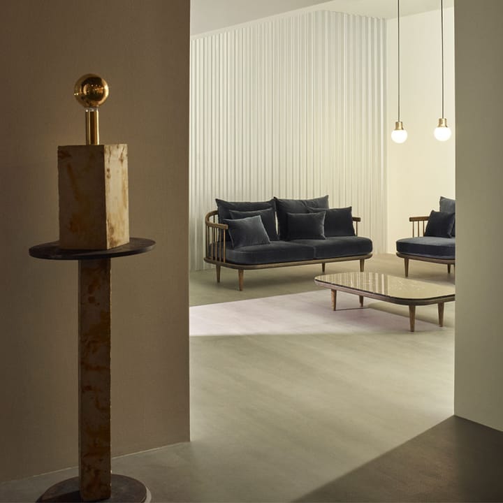 Mass Light NA5 Pendant - Black marble/white, nero marquina - &Tradition