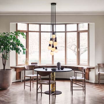 Mass Light NA6 pendant lamp - Black marble/white, nero marquina - &Tradition