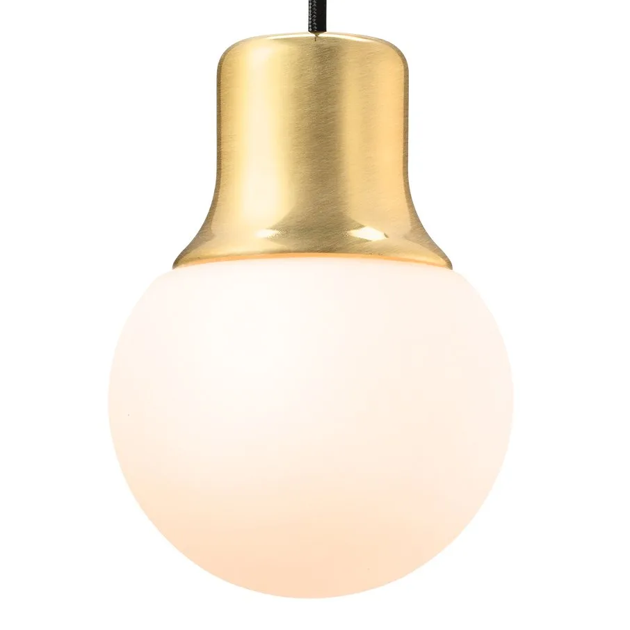 Mass light pendant lamp, brass &Tradition