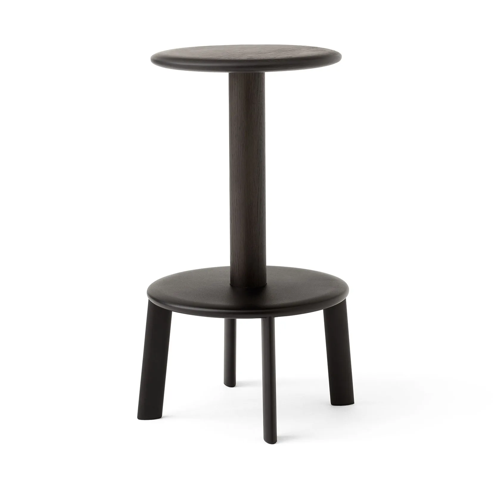 Massif AV39 bar stool, Dark stained oak-warm &Tradition