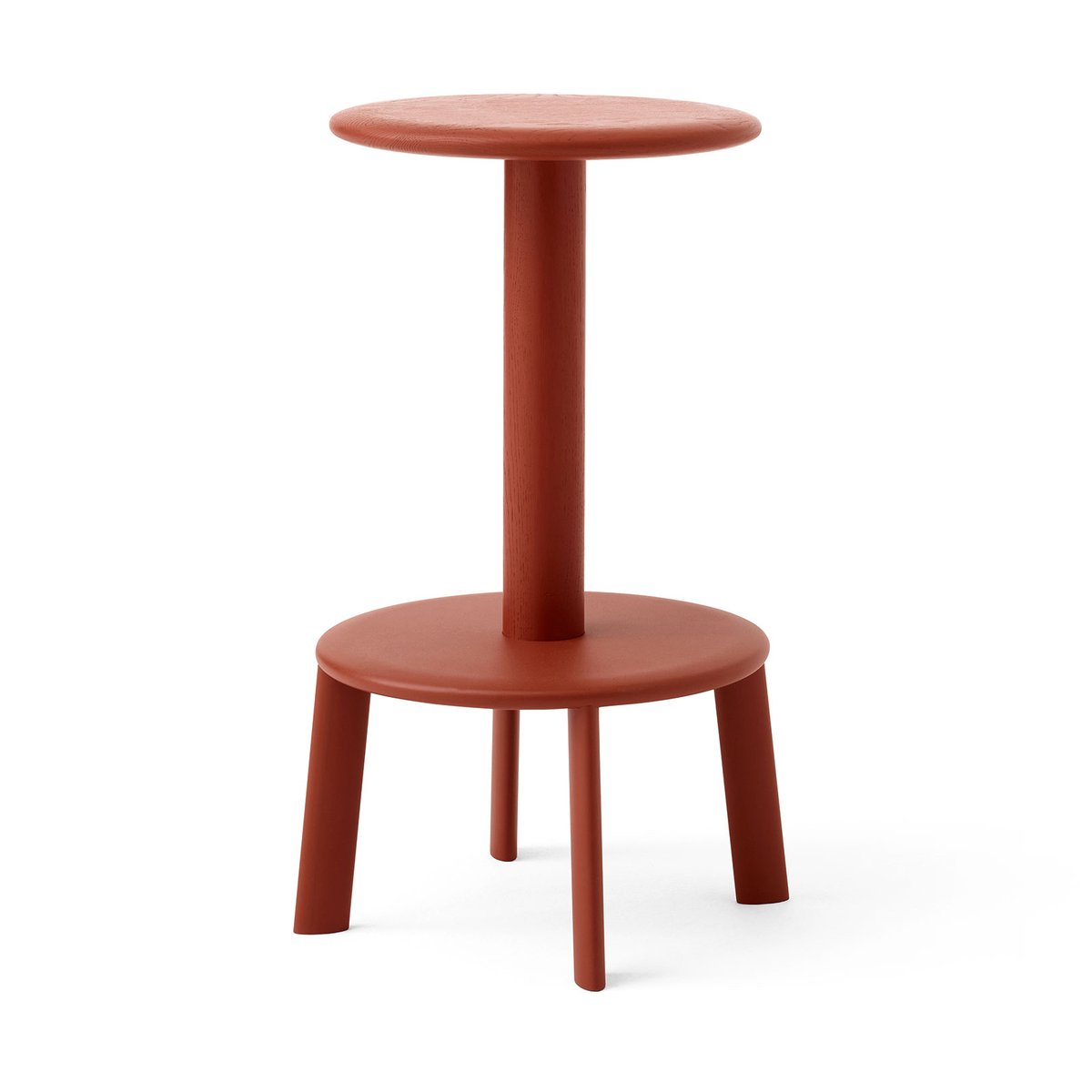 &Tradition Massif AV39 bar stool Ember | Scandinavian Design | Bar stools | Red