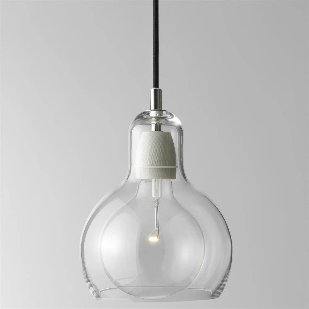 Mega Bulb, black cord &Tradition