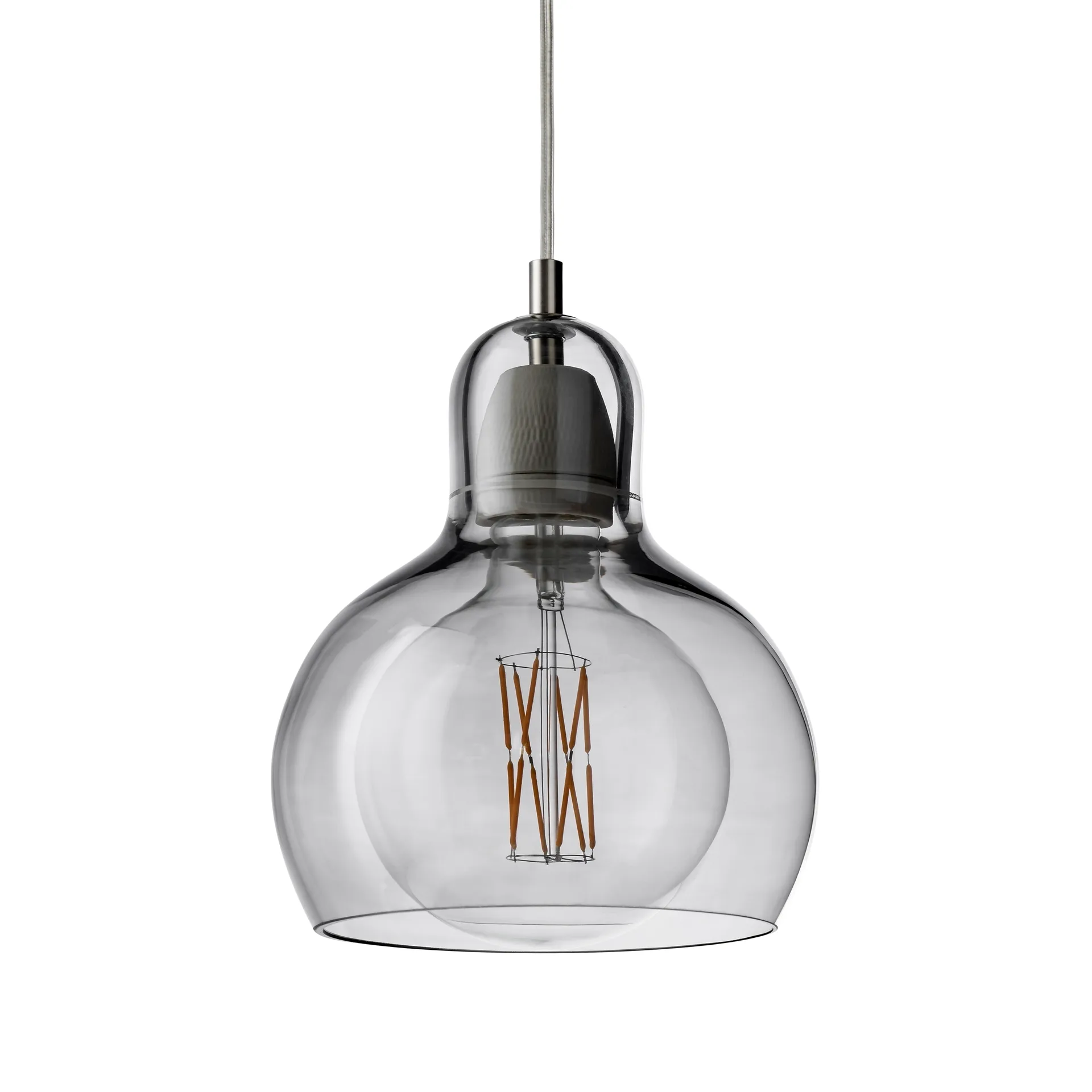 Mega Bulb, Silver-clear cord &Tradition