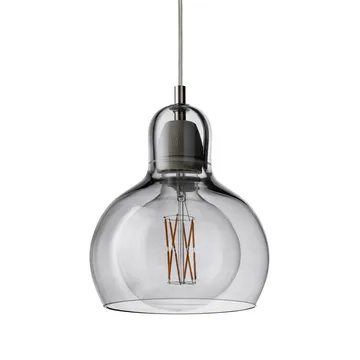 Mega Bulb - Silver-clear cord - &Tradition