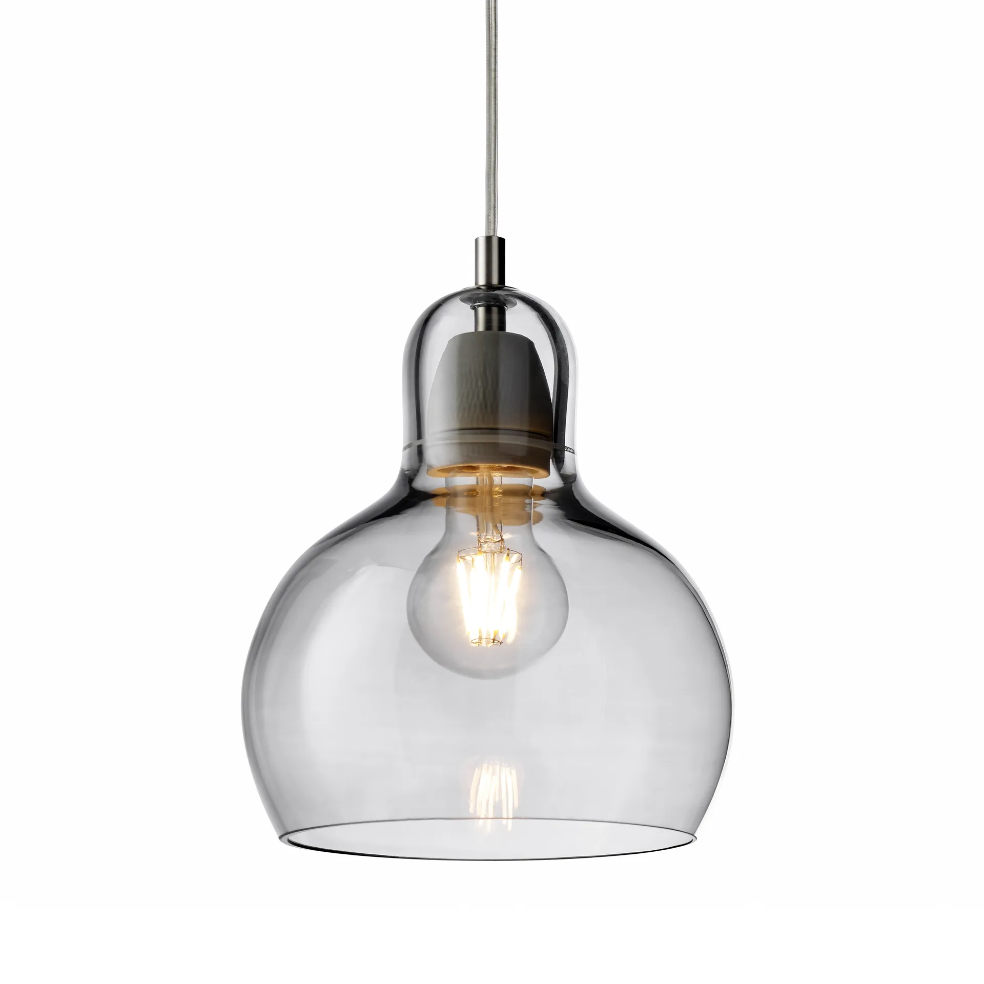 Mega Bulb, Silver-clear cord &Tradition