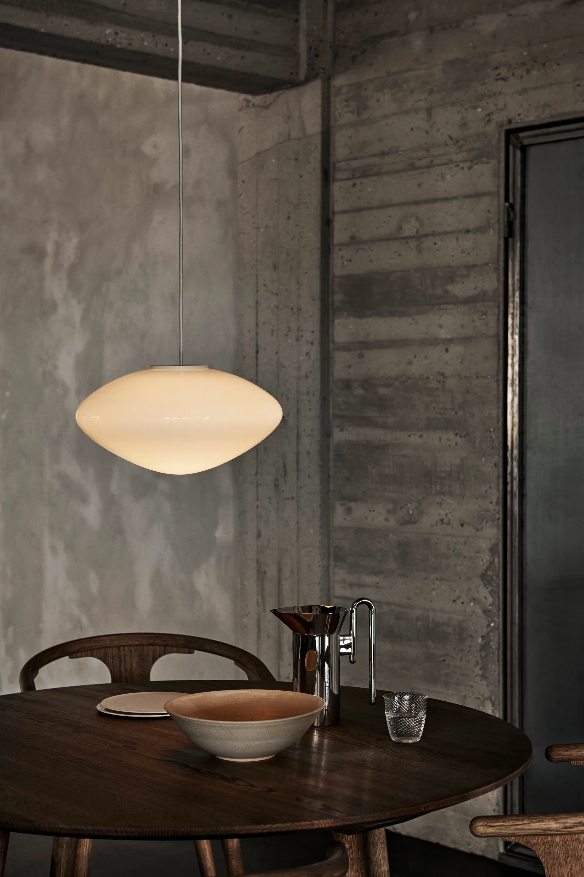 Mist AP16 ceiling lamp Ø37 cm, Matt White. Glass &Tradition