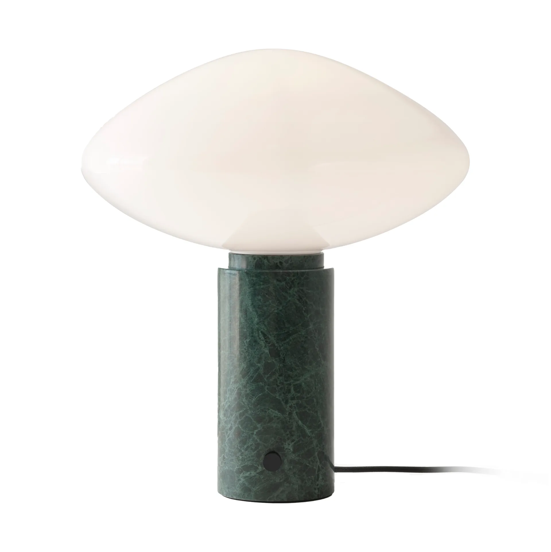 Mist AP17 table lamp Ø37 cm, Matt White & Guatemala Verde &Tradition