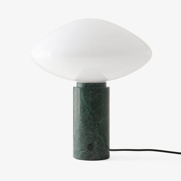 Mist AP17 table lamp Ø37 cm - Matt White & Guatemala Verde - &Tradition