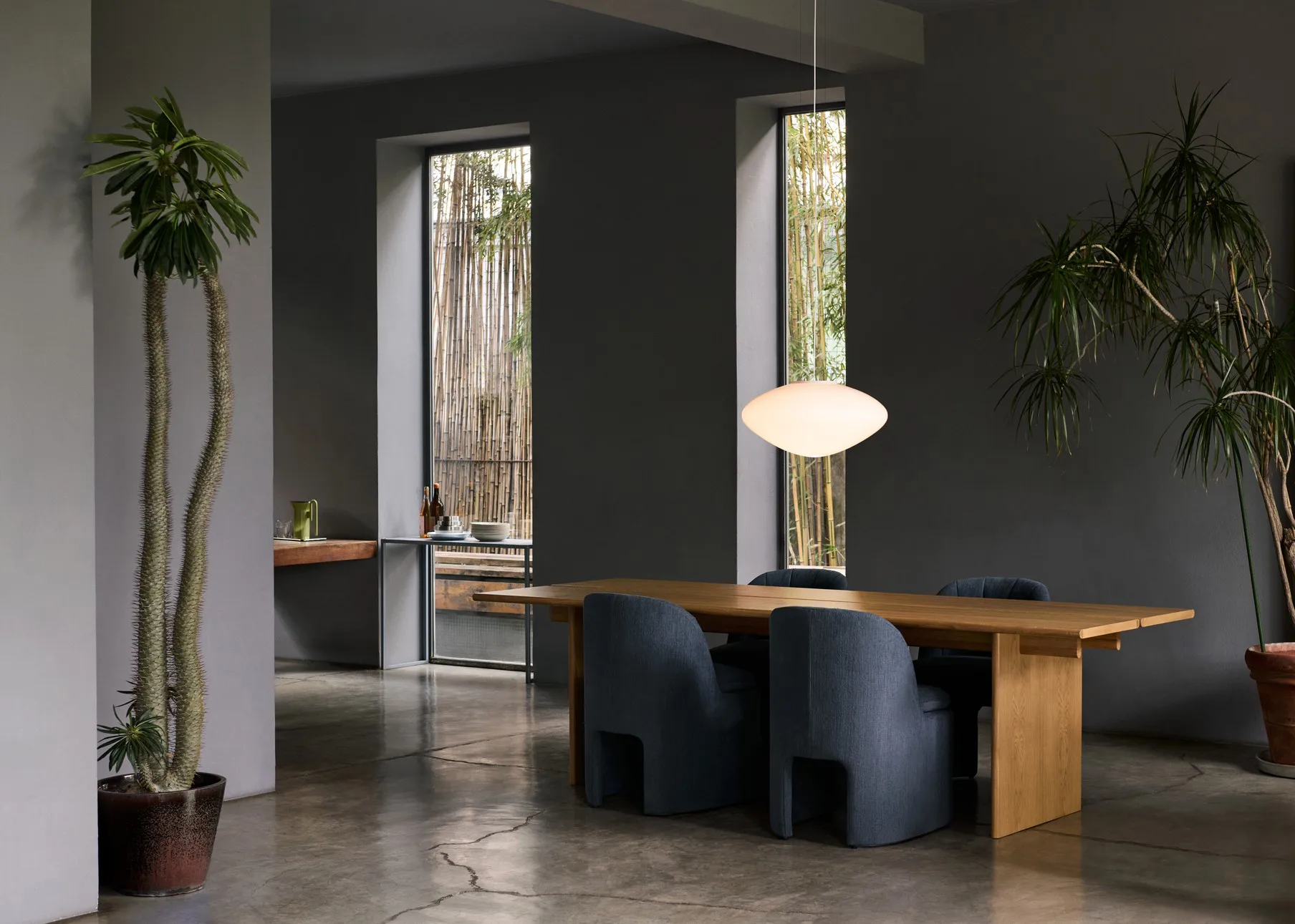 Mist AP20 pendant lamp Ø56 cm, White-opal glass &Tradition