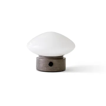 Mist AP21 portable lamp 12 cm - Grigio Caldo-opal glass - &Tradition
