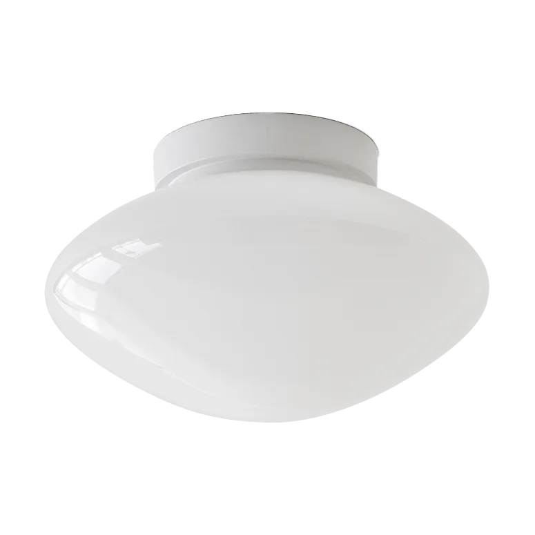 Mist AP22 ceiling/wall lamp Ø25 cm, White-opal glass &Tradition