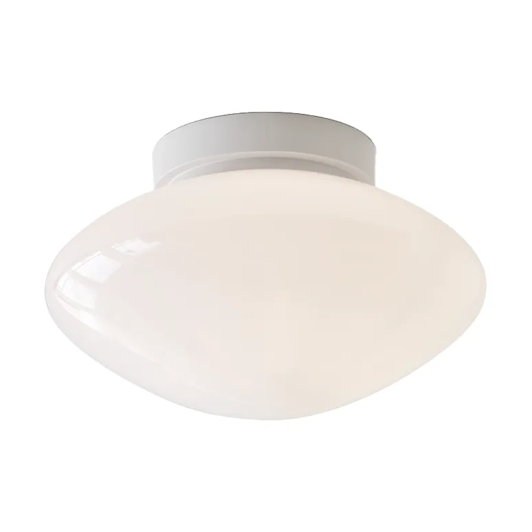 Mist AP22 ceiling/wall lamp Ø25 cm, White-opal glass &Tradition