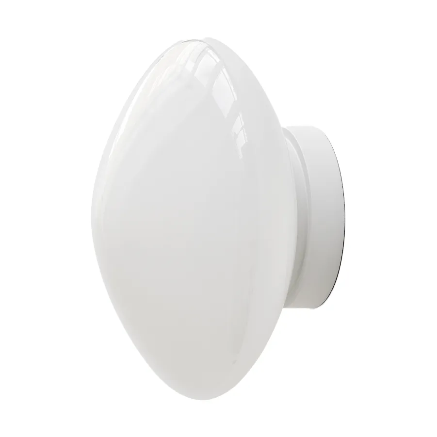 Mist AP22 ceiling/wall lamp Ø25 cm, White-opal glass &Tradition