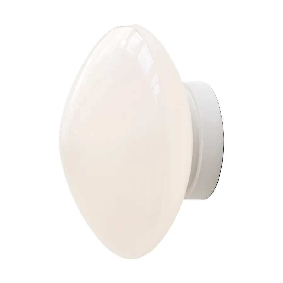 Mist AP22 ceiling/wall lamp Ø25 cm, White-opal glass &Tradition