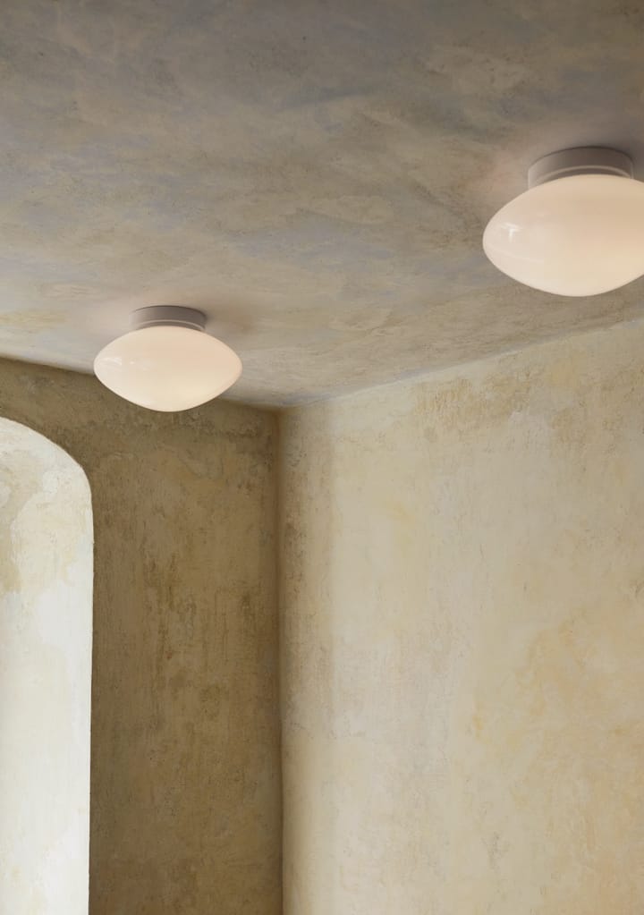 Mist AP22 ceiling/wall lamp Ø25 cm, White-opal glass &Tradition