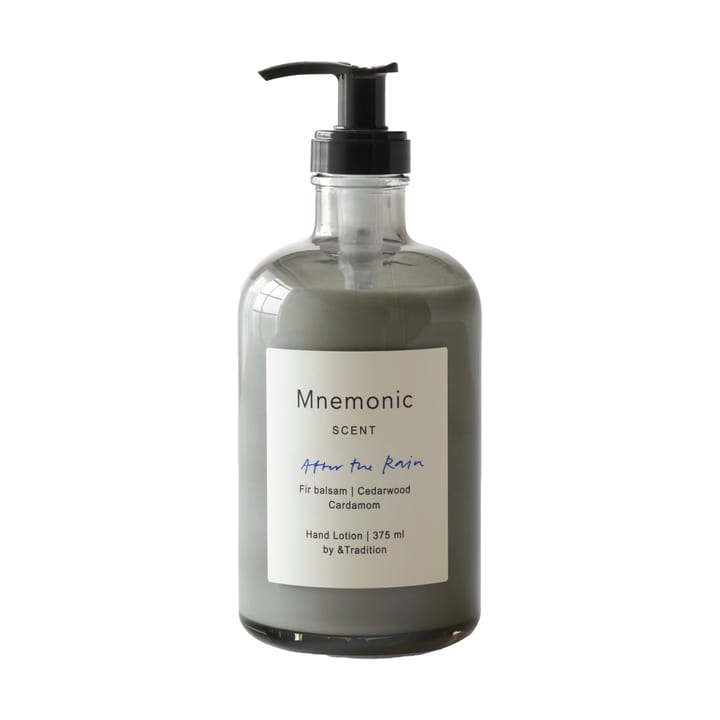 Mnemonic MNC2 hand lotion 375 ml - After the rain - &Tradition