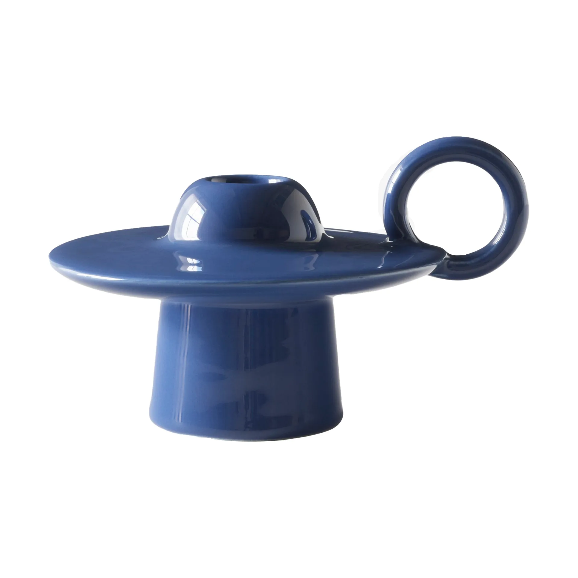 Momento JH39 candle holder, Azure &Tradition