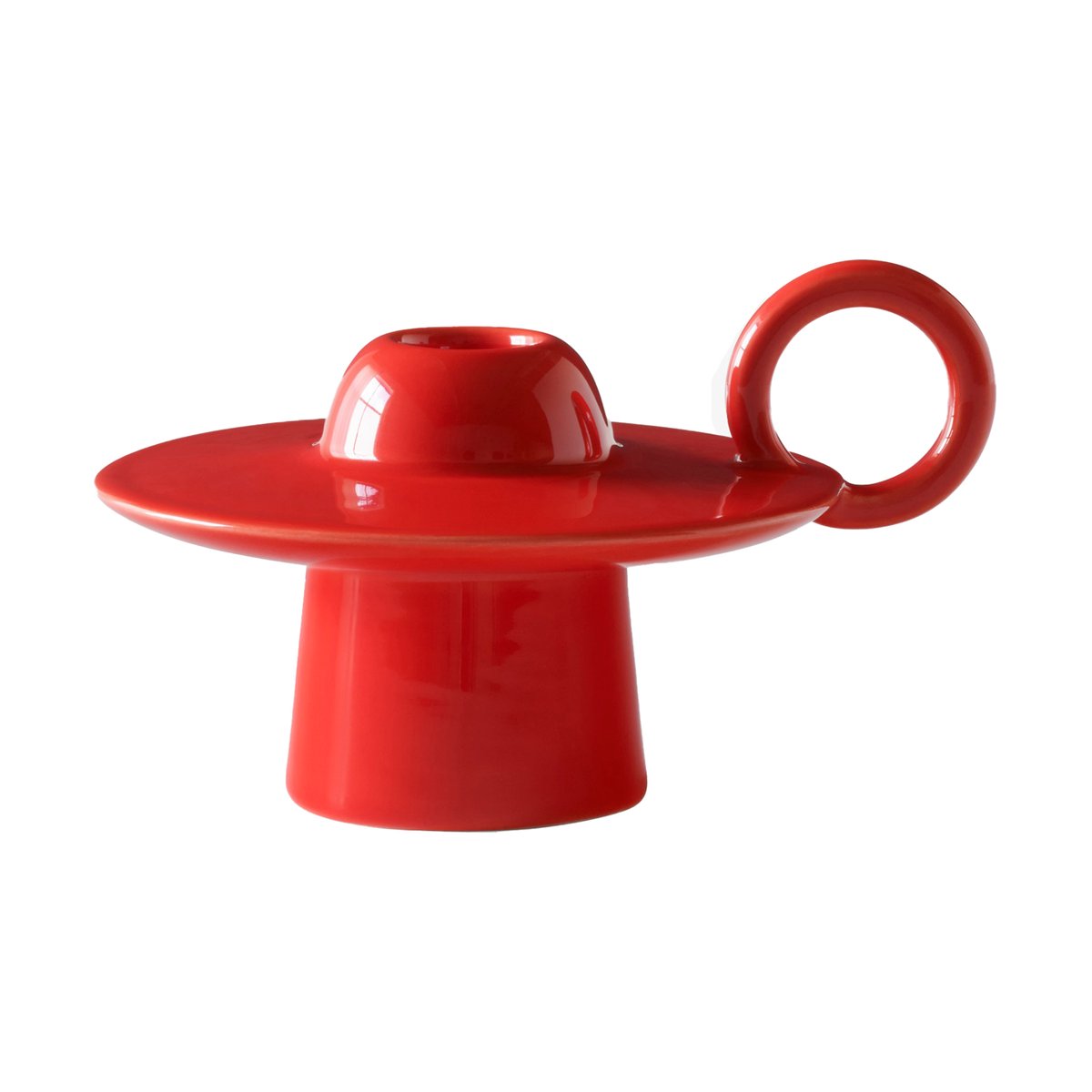 &Tradition Momento JH39 candle holder Poppy Red | Scandinavian Design | Candle holders | Red