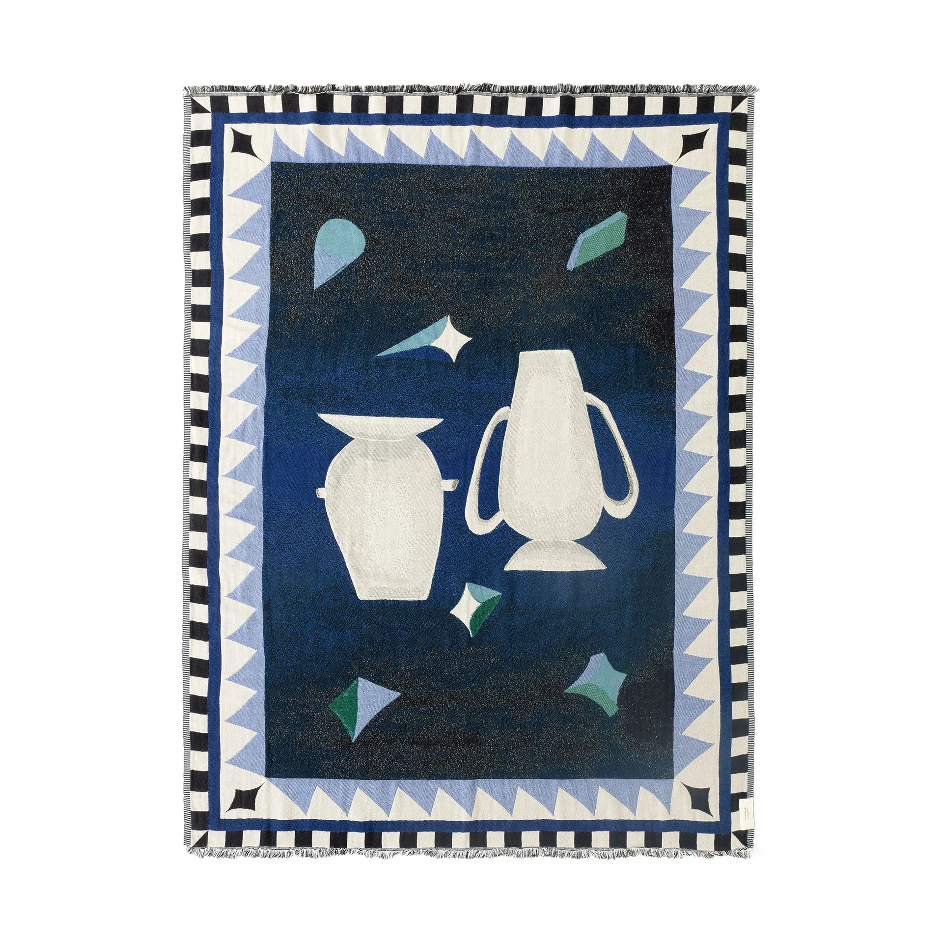 Momento JH46 throw 180x130 cm, Midnight blue &Tradition