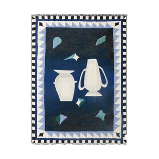 &Tradition - Momento Throw Blanket JH46 Midnight Blue