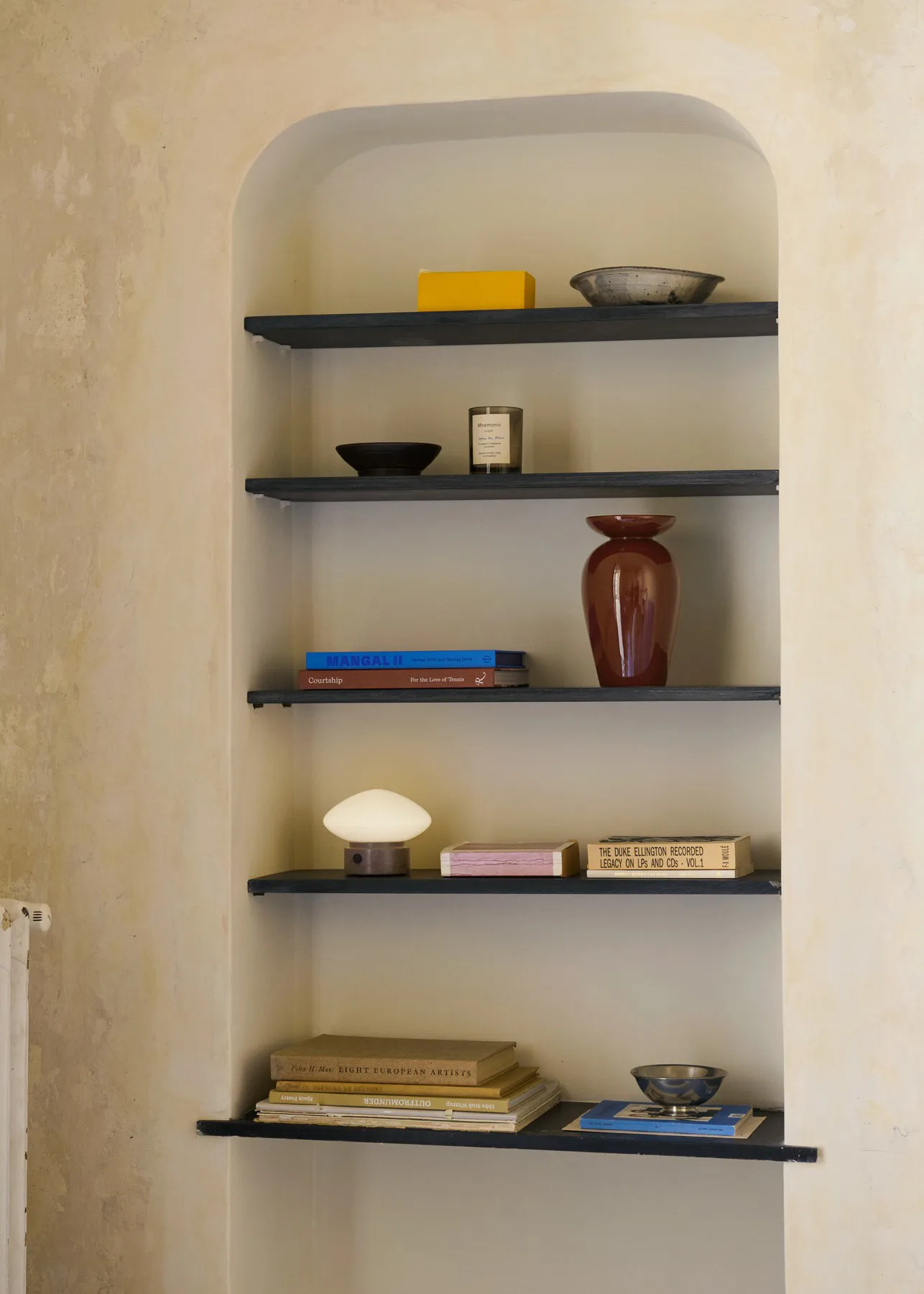 Momento JH47 vase 24 cm, Red brown &Tradition