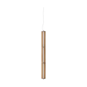 Numbra TY1 pendant lamp - Lacquered oak-tumbled aluminium - &Tradition