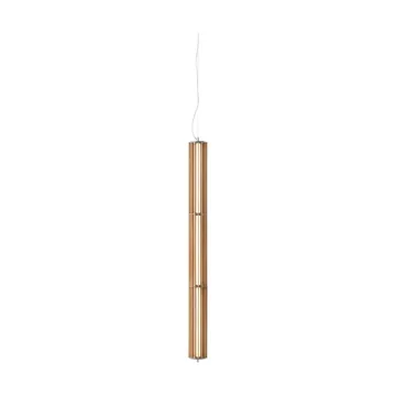 Numbra TY1 pendant lamp - Lacquered oak-tumbled aluminium - &Tradition