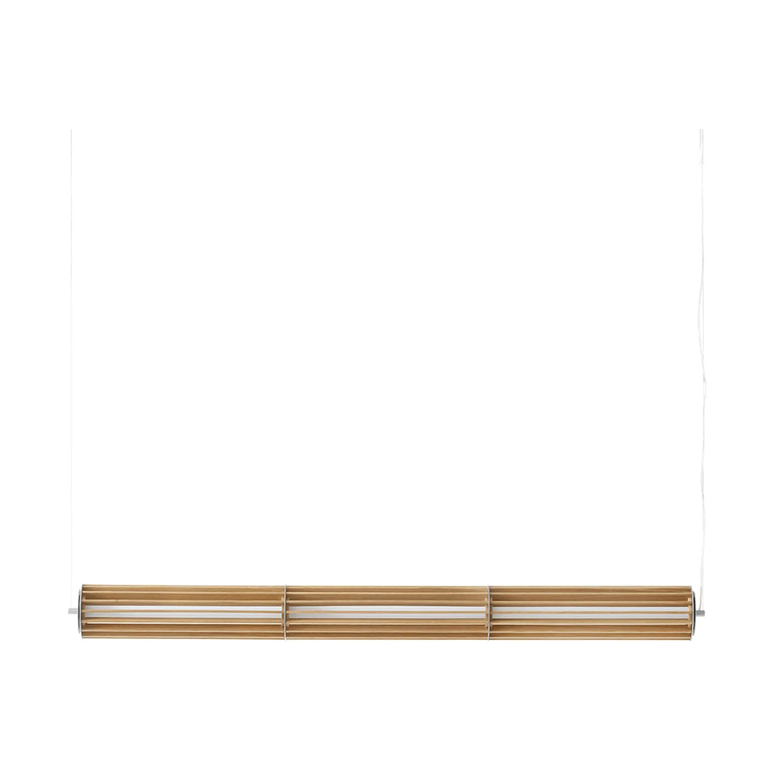 Numbra TY1 pendant lamp, Lacquered oak-tumbled aluminium &Tradition