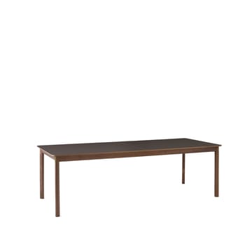 Patch HW2 dining table - Cacao orinoco. oiled walnut stand - &Tradition