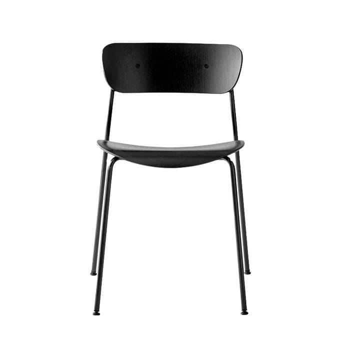 Pavilion chair AV1 - Black-painted oak - &Tradition