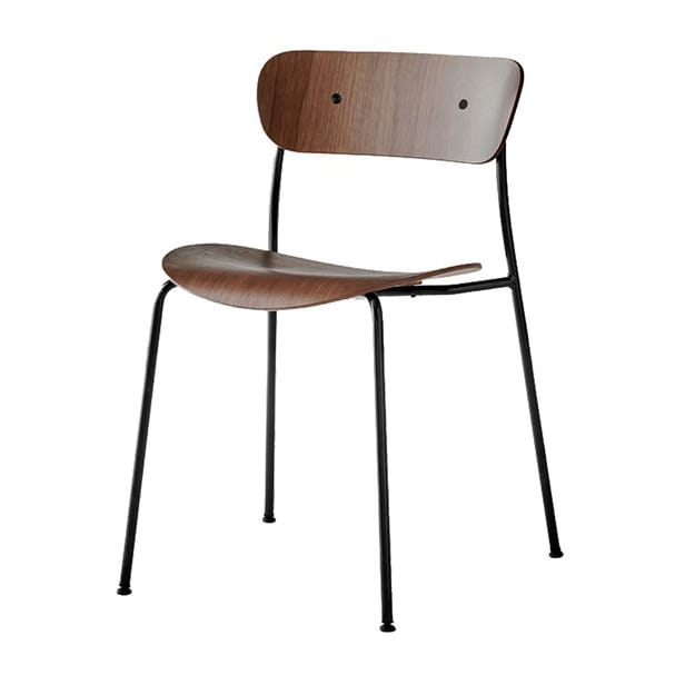 Pavilion chair AV1 - Coated walnut - &Tradition